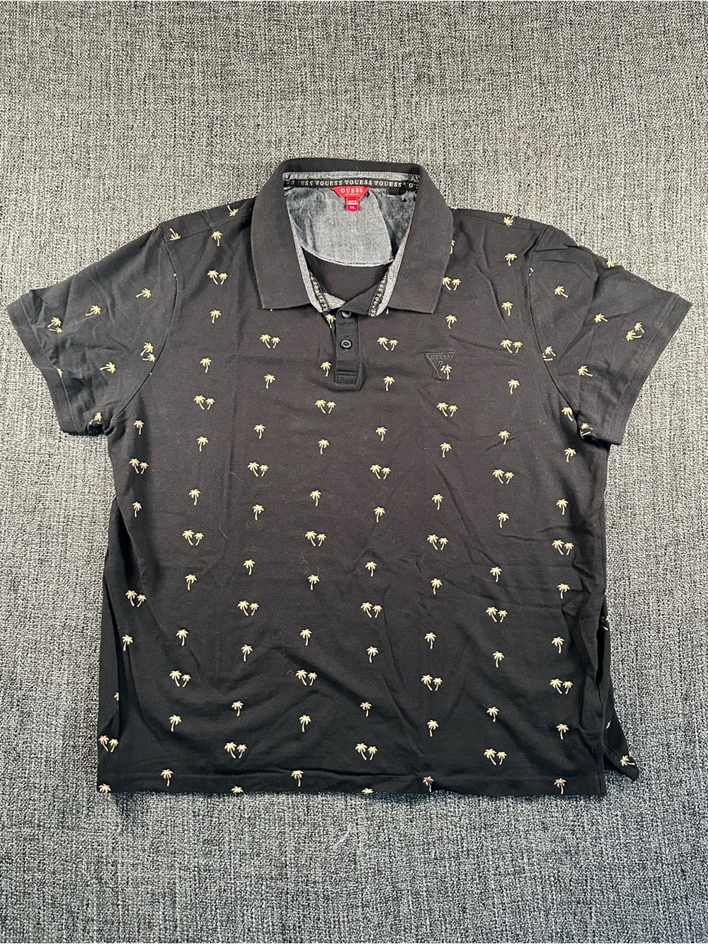 Guess palm tree polo xxl, Y2K!